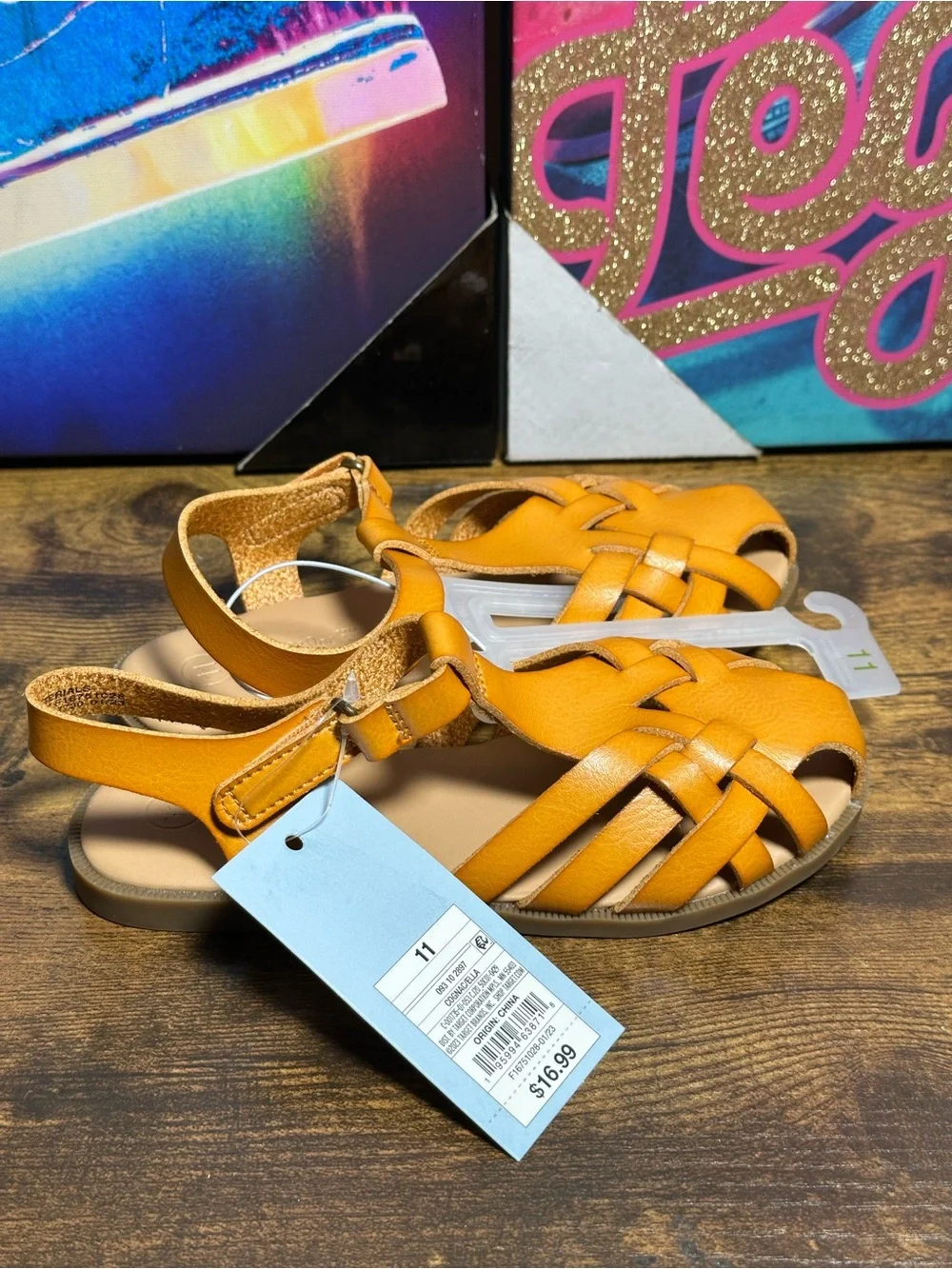 Cat & Jack Ella Sandals size 11